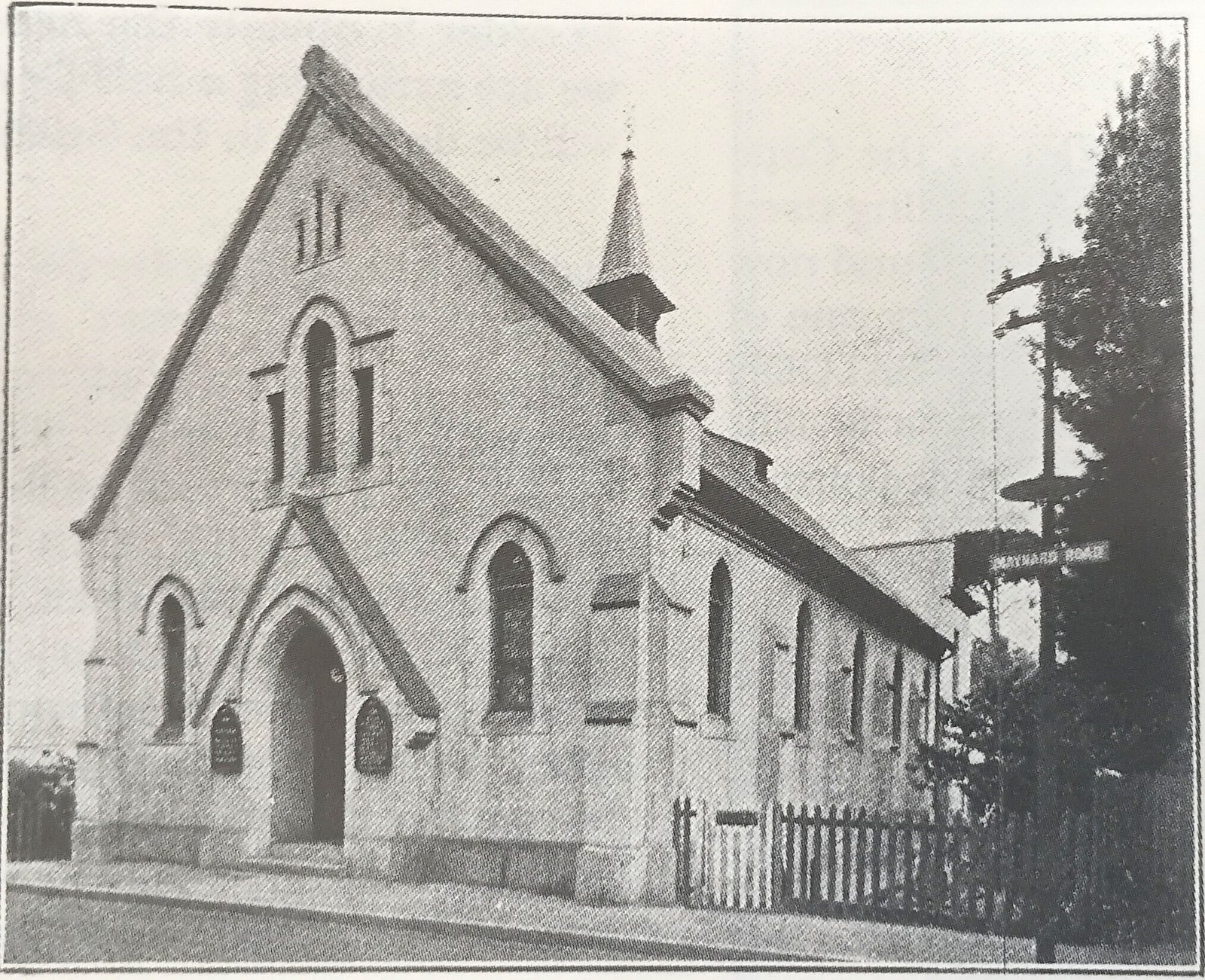 Completed Wynberg Baptist Church hall