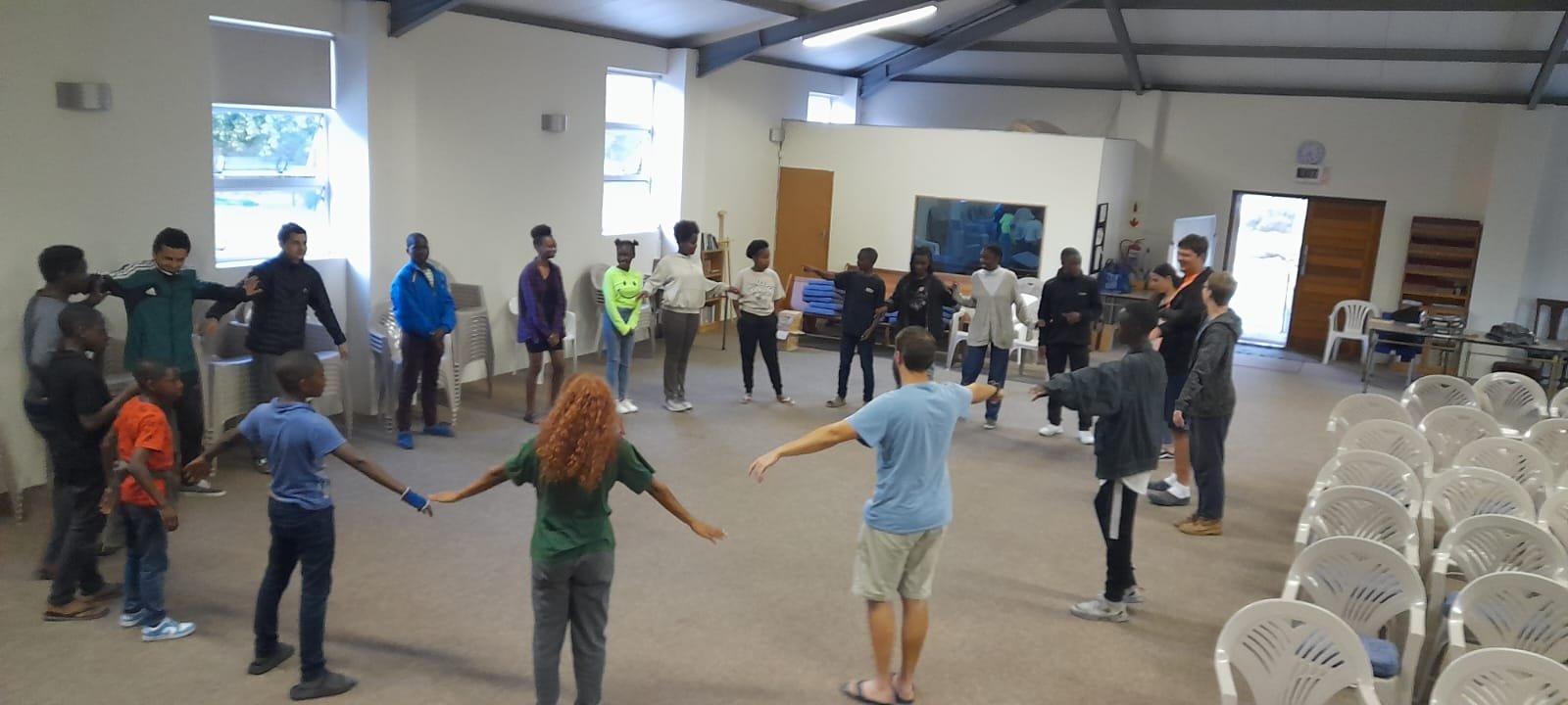 Youth group meeting